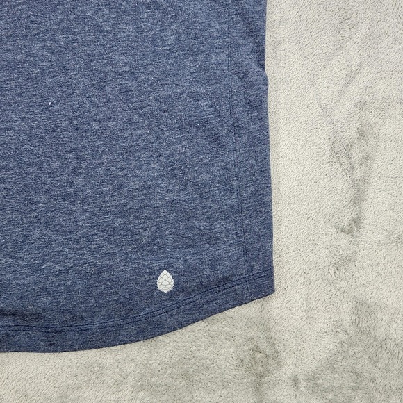 Stio Shirt Womens Large Blue Button Down Roll Tab Long Sleeve Pockets 14941 - Picture 7 of 12